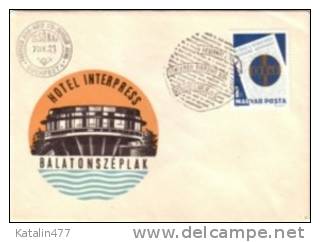 1971. Hungary, 25th Anniversary Of International Journalist Association,   FDC - FDC