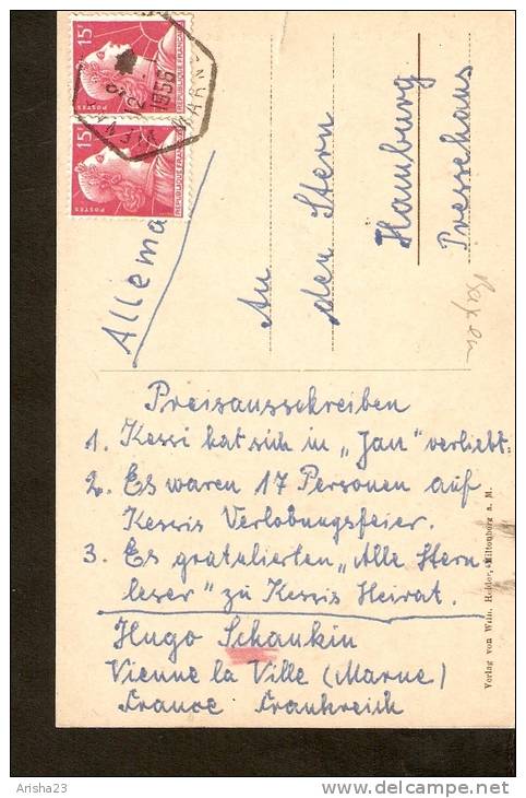 504. Germany, Miltenberg A. M. Schnatterloch - Wilh. Heider - Passed Post In 1956 - Miltenberg A. Main