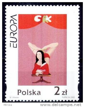 Pologne 2002 - Yv.no.3737 Neuf** - Neufs