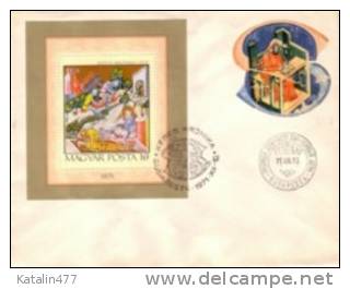 1971. Hungary, Miniatures, Block, FDC - FDC