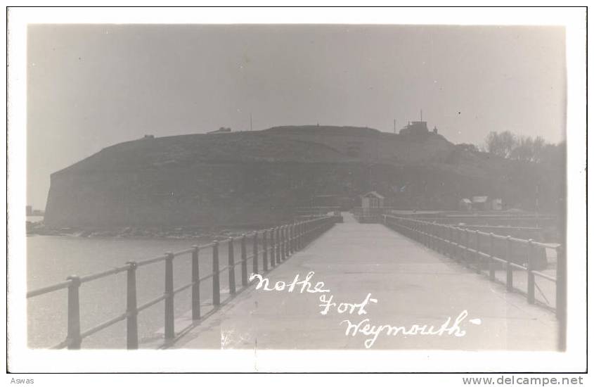 7 POSTCARDS OF WEYMOUTH, DORSET ~ Incl NOTHE FORT & STEAMERS - Weymouth