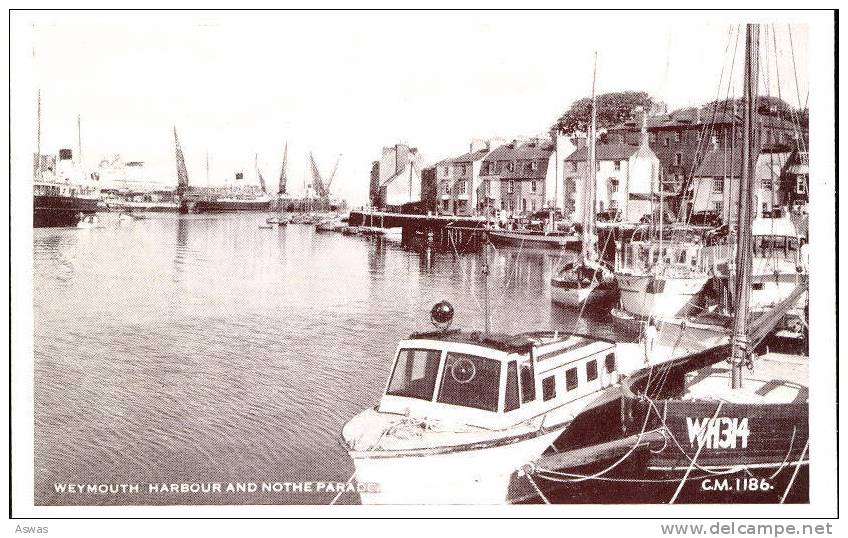 7 POSTCARDS OF WEYMOUTH, DORSET ~ Incl NOTHE FORT & STEAMERS - Weymouth