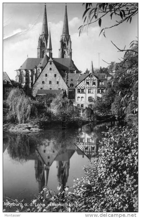 MARBURG. Elisabethkirche. Posted For UDINE 1961. - Marburg