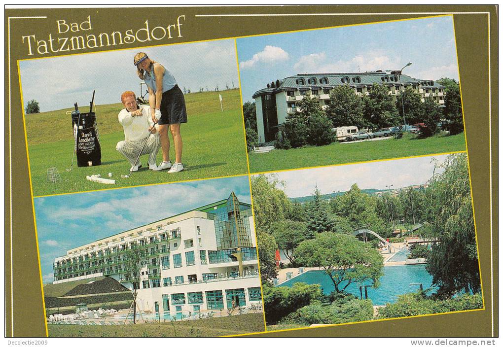 ZS32922 Austria Bad Tatzmannsdorf Golf Multiviews Not Used Perfect Shape Back Scan At Request - Altri & Non Classificati