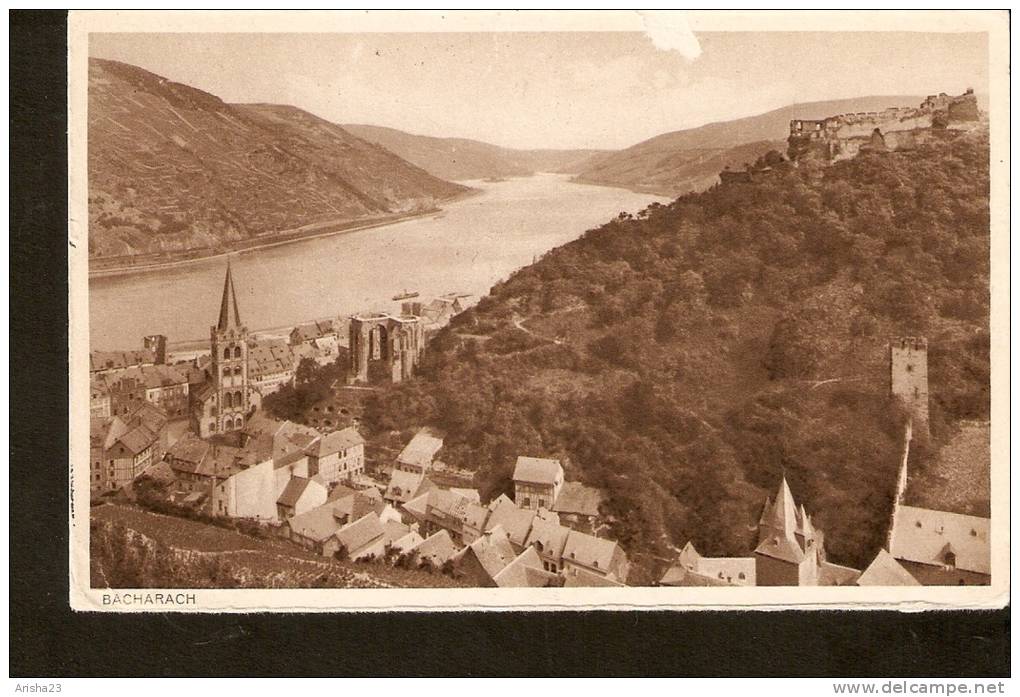 504. Germany Bacharach Postcard Posted In 1969 - Horsch & Bechstedt - Bacharach