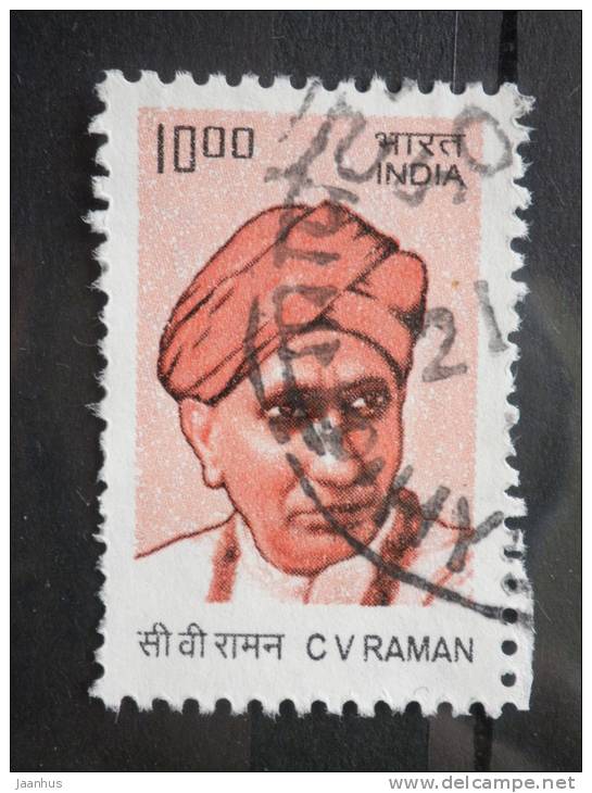 India - 2009 - Mi.nr.2371 - Used - Personalities - CV Raman, Physicist - Definitives - - Oblitérés