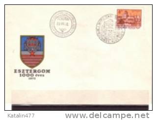 1973. . Hungary, 1000 Years Of Town Esztergom ,FDC - FDC