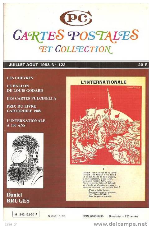 CARTES POSTALES ET COLLECTION N° 122 - Livres & Catalogues