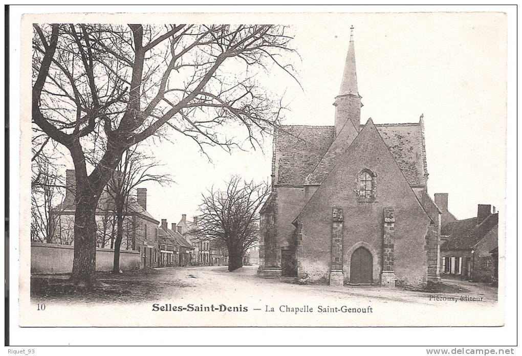 10 - Selles -Saint-Denis - La Chapelle Saint-Genouft - Autres & Non Classés