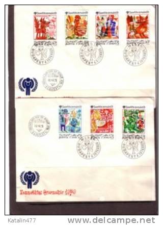 1979. Hungary, Year Of The Child,  FDC - FDC