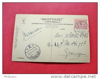 Netherlands > Overijssel > Zwolle  Sassenpoort  1911 Cancel == === == = ==   Ref 546 - Zwolle