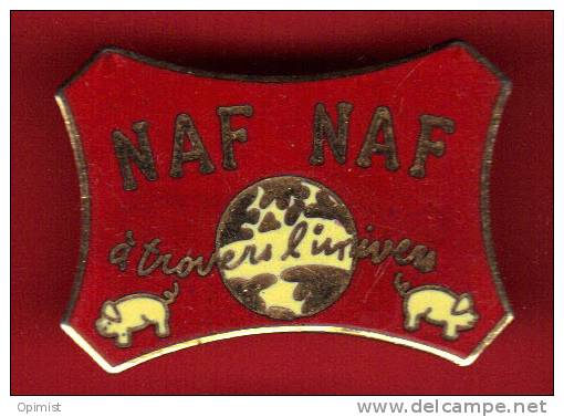 22478-pin's Naf Naf.marques.mode.cochon. - Marcas Registradas