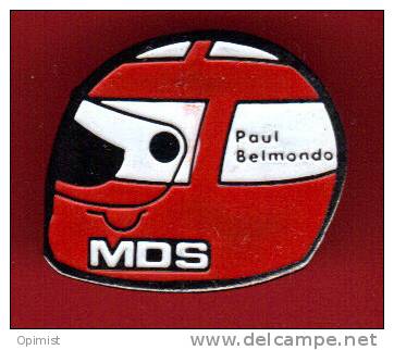 22479-pin's Rallye Automobile.formule 1.MDS.Paul Belmondo.signé Ananas. - Rallye