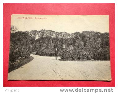 Netherlands > Friesland > Leeuwarden  Rengerspark  1909 Cancel === == = ==   Ref 546 - Leeuwarden