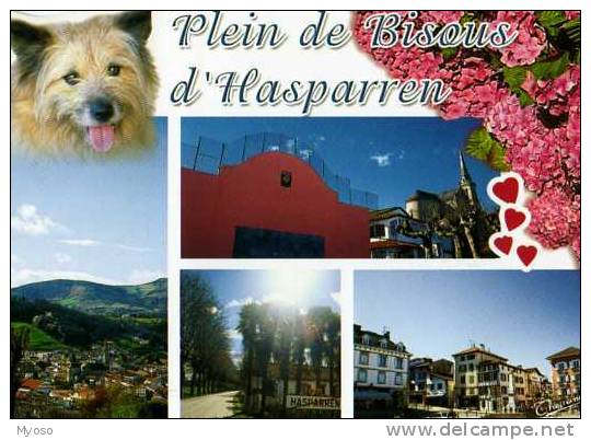 64 Plein De Bisous D'HASPARREN, Coeurs, Chien - Hasparren