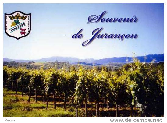 64 Vignobles De JURANCON Tabac Presse Cartigny , Blason - Jurancon