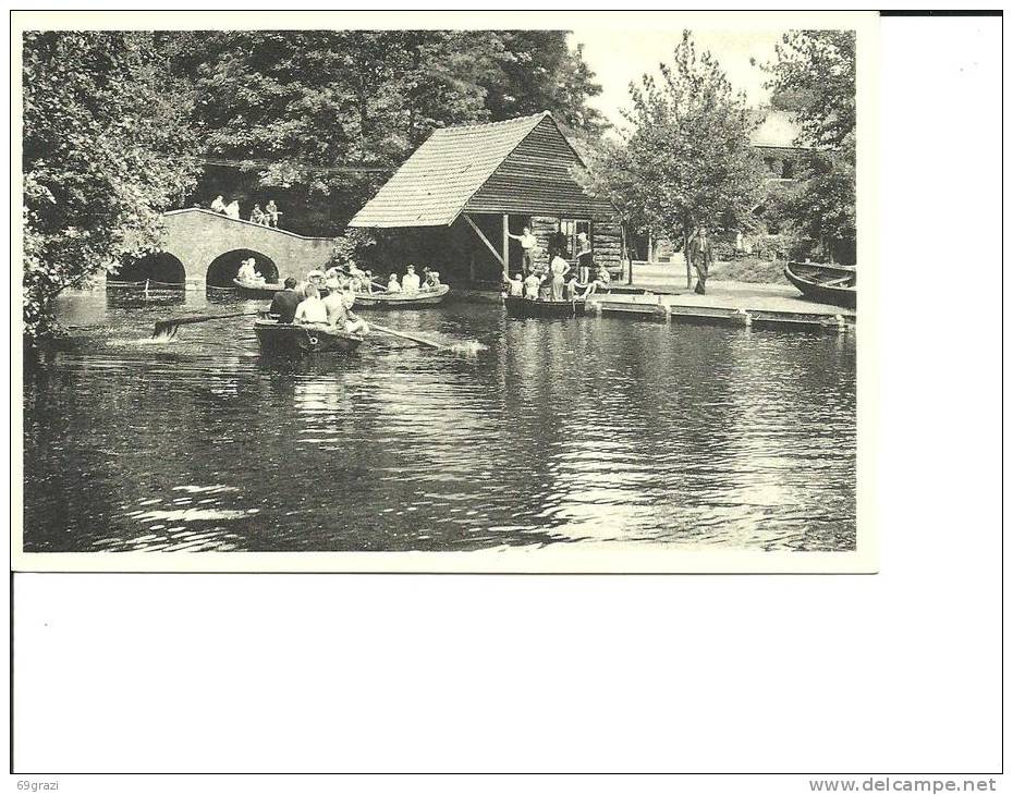 Liezele Schemelbert Hof  Brug Met Boothuis En Steiger - Puurs