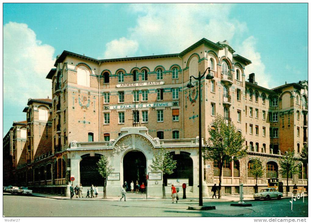 CPM PARIS , Armée Du Salut, Palais De La Femme , 94 , Rue De Charonne. - Paris (11)