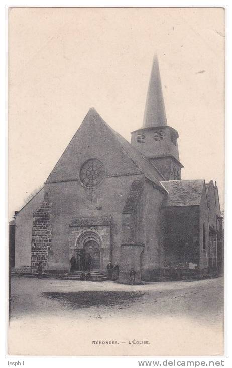 Nérondes - L'église - Nérondes