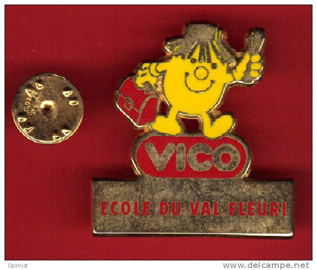 22500-pin's Chips Vico.école Du Val Fleuri.signé Alcara. - Alimentación