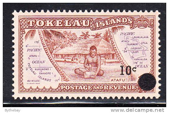 Tokelau MNH Scott #11 10c Surcharge On Tokelau #1 - Tokelau