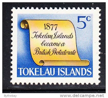 Tokelau MNH Scott #16 History Of Tokelau - 5c Scroll - British Protectorate - Tokelau