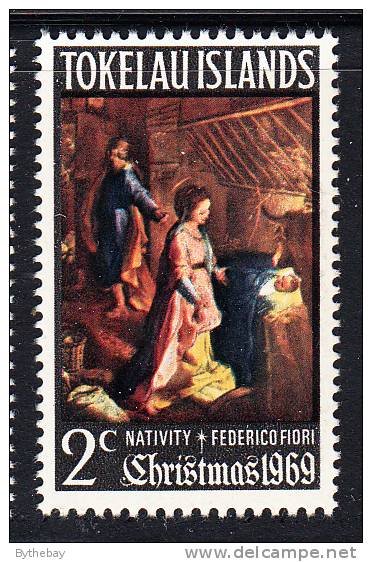 Tokelau MNH Scott #20 Nativity By Frederico Fiori - Christmas - Tokelau