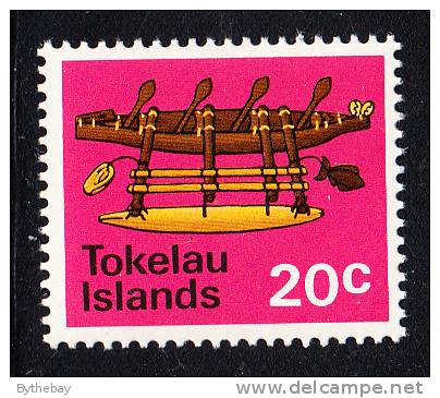 Tokelau MNH Scott #31 20c Outrigger Canoe Model - Native Handicrafts - Tokelau