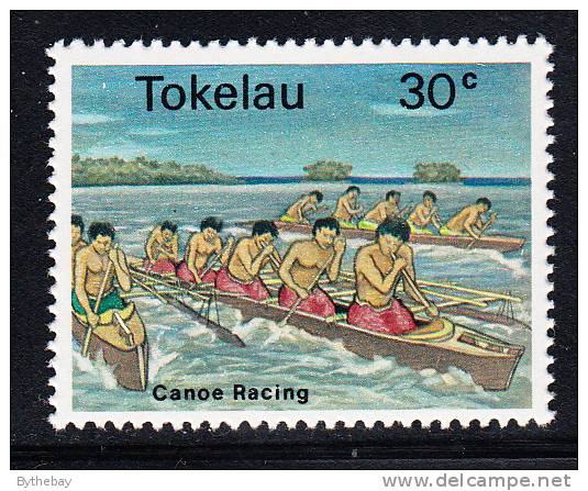 Tokelau MNH Scott #68 30c Canoe Racing - Tokelau