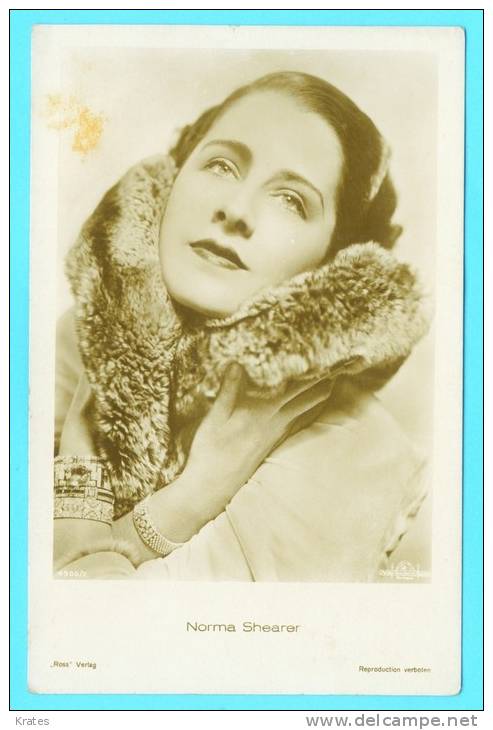 Postcard - Norma Shearer      (6639) - Actors