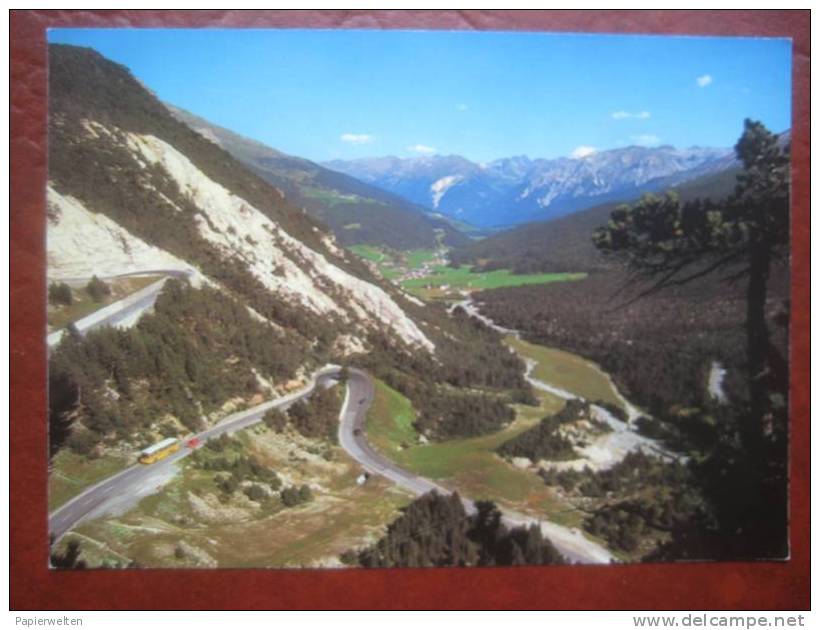 Val Müstair (GR) - Ofenpass Tschierv Ortler Postbus - Tschierv