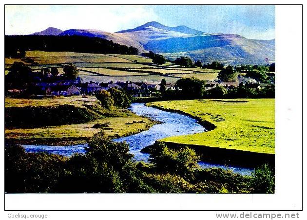 BRECONSHIRE  BRECON BEACONS USK VALLEY POWYS - Breconshire