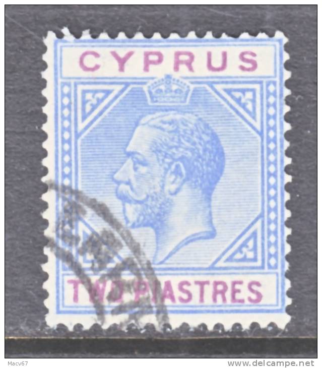 Cyprus 79   (o)  Wmk 4  Script CA - Cyprus (...-1960)