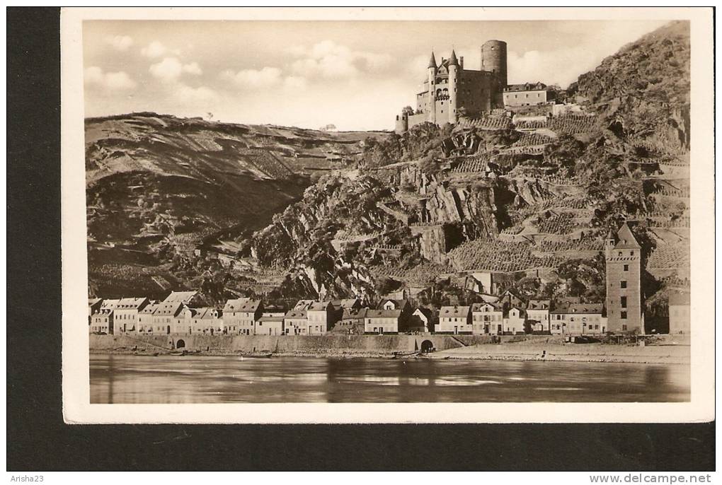 504. Germany, Burg Katz - St. Goarshausen ( Rhein ) - Echte Real Photo - St. Goar