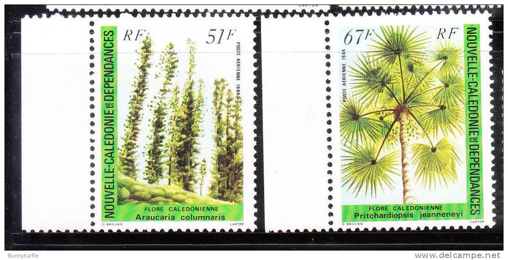 New Caledonia 1984 Local Plants Trees MNH - Ungebraucht