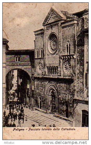 FOLIGNO Facciata Laterale Della Cattedrale(scans Recto-verso) - Foligno