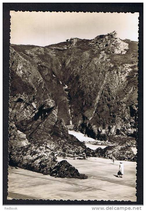 RB 863 - Real Photo Postcard - Steps To Beach Petit Port - Guernsey Channel Islands - Guernsey