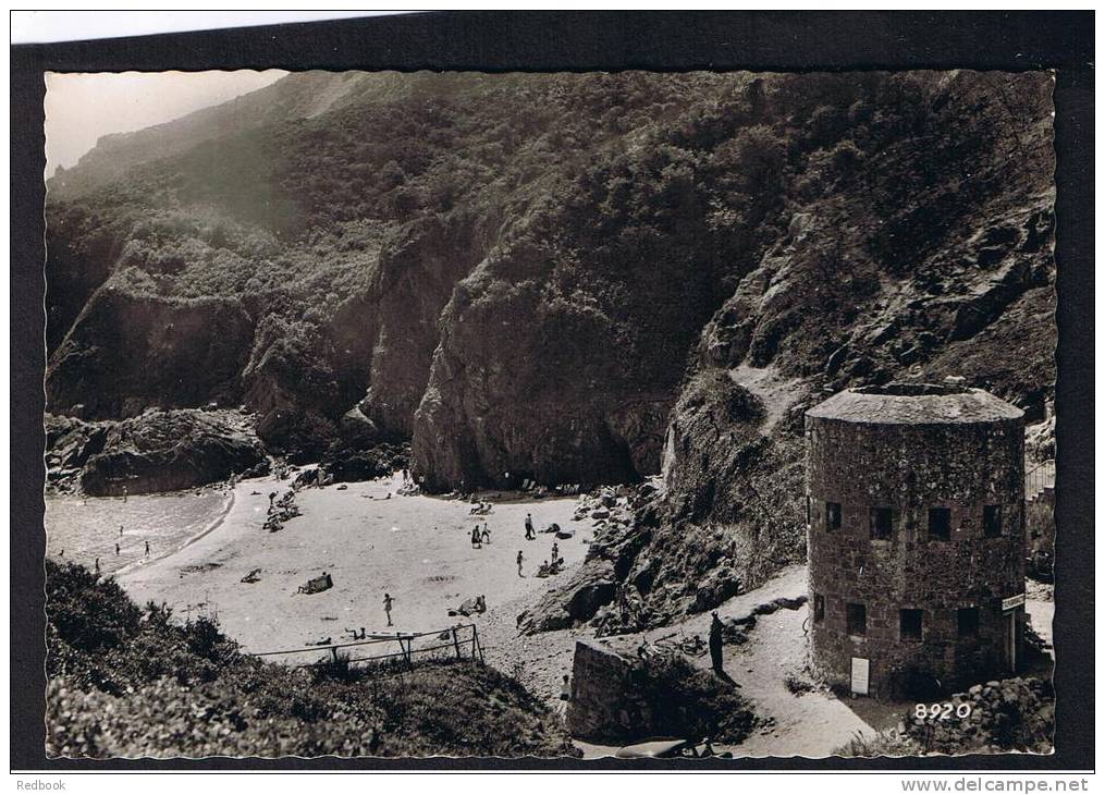 RB 863 - Real Photo Postcard - Petit Bay  &amp; WWII Fortifications - Guernsey Channel Islands - Guernsey