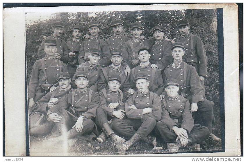 LORIENT CP PHOTO               ET 9 EME COMPAGNIE 1916 - Lorient