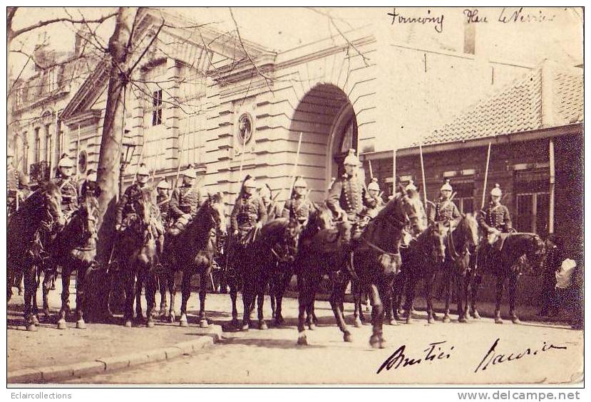 Nord Tourcoing   Grève  Cuirassiers  Place Le Verrier - Tourcoing