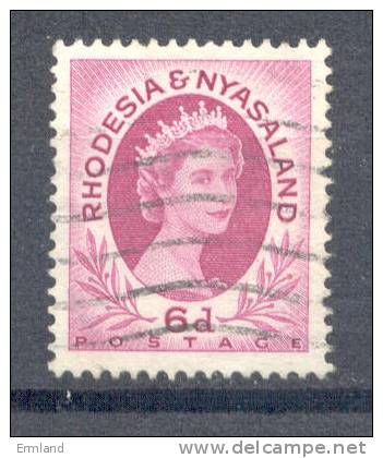 Rhodesia & Nyasaland 1954 - Michel Nr. 8 O - Rhodesië & Nyasaland (1954-1963)