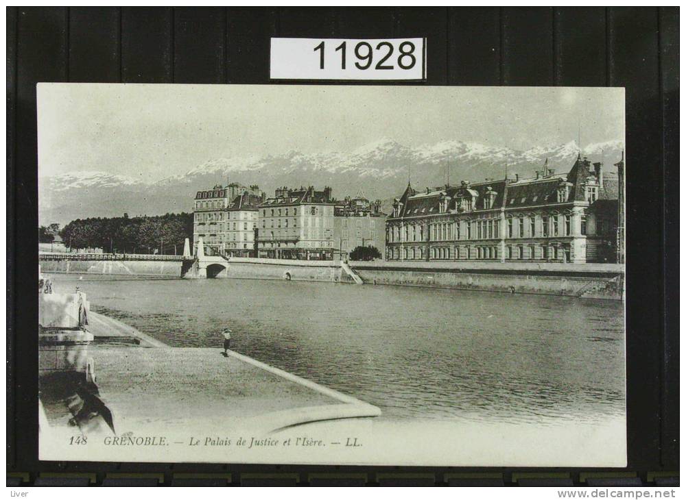 Grenoble Le Palais De Justice Et L'isere - Grenoble