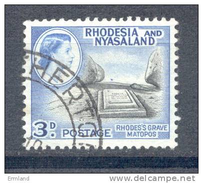 Rhodesia & Nyasaland 1959 - Michel Nr. 23 O - Rhodésie & Nyasaland (1954-1963)