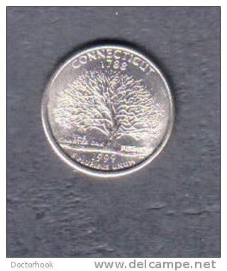 U.S.A.  1999 P   STATE QUARTER---Connecticut (KM # 294) (US-46) - 1999-2009: State Quarters