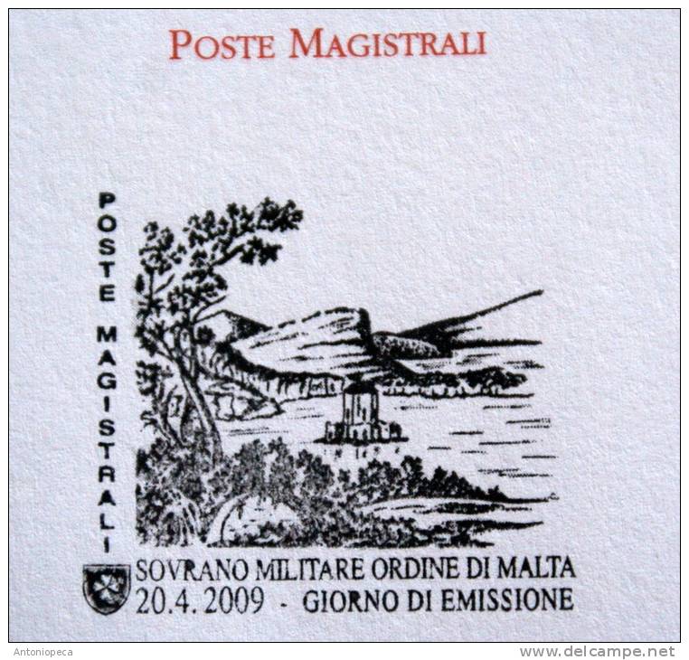 SMOM 2009 -   FDC ANTICHE VEDUTE 5^  EMISSIONE COMPLETE SET   LIMITED EDITION - Sovrano Militare Ordine Di Malta