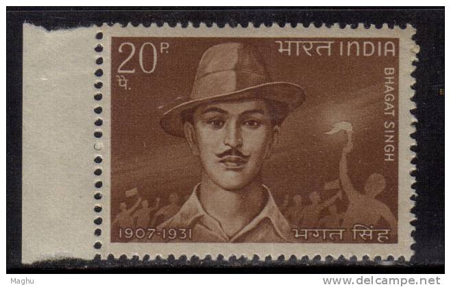 India MNH 1968., Bhagat Singh, - Neufs