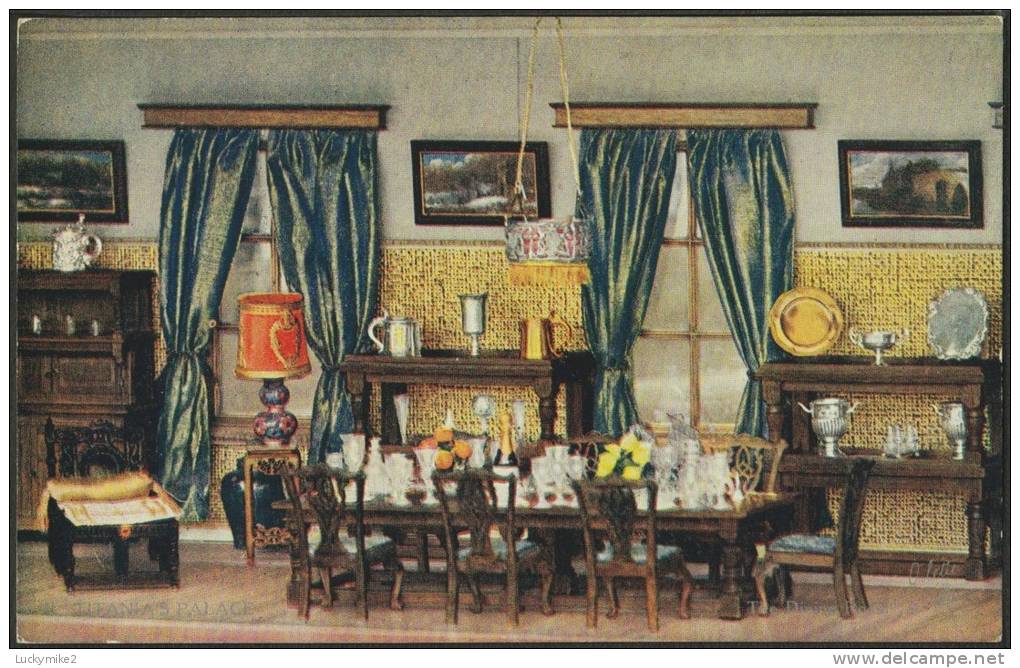 "The Dining Room"  From Tuck´s ´Titania´s Palace´ Series (number 4522), C1910.       Fn-97 - Contes, Fables & Légendes