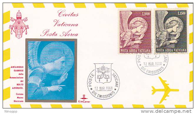 Vatican......:    Vatican City 1960  Angels FDC - Used Stamps