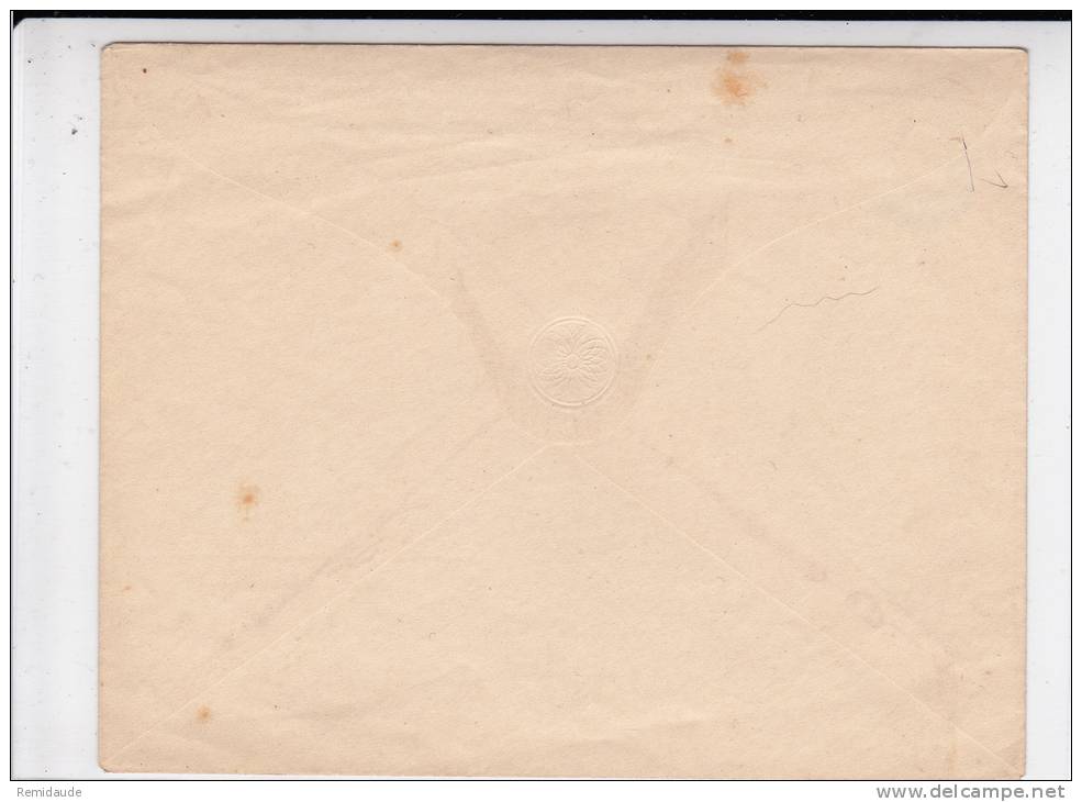 1861 - LOMB-VENETIE (OCCUPATION AUTRICHIENNE) - TRES RARE ENVELOPPE ENTIER NEUVE (COTE MICHEL = 1800 EUROS?) 147X117 - Lombardo-Vénétie