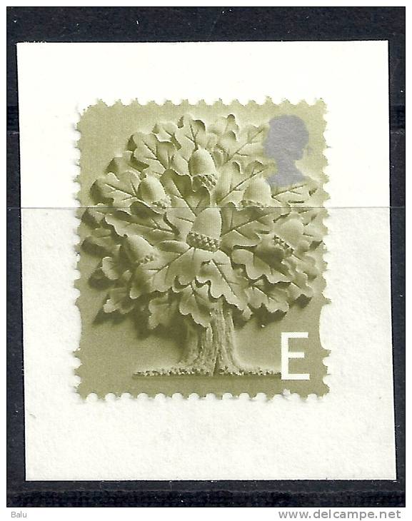 England 2001 Grossbritannien E Ungestempelt Auf Fragment Baum Arbre Tree Yv 2251 Neuf SG EN3 Non Hinged - Zonder Classificatie